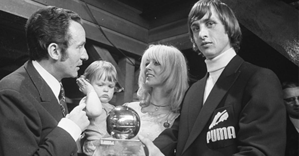 Johan Cruyff - 3 lần Quả Bóng Vàng
