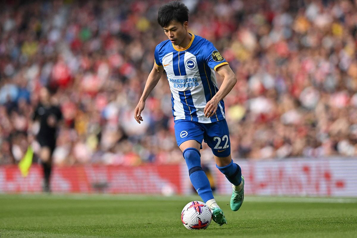 Kaoru Mitoma đang thi đấu cho Brighton