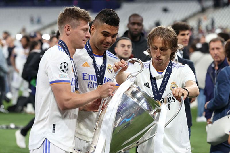 Real Madrid - Bộ ba tiền vệ Casemiro, Kroos, Modric