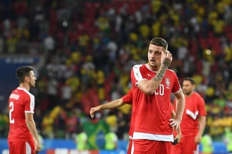 Sergej Milinkovic-Savic trong trận đấu