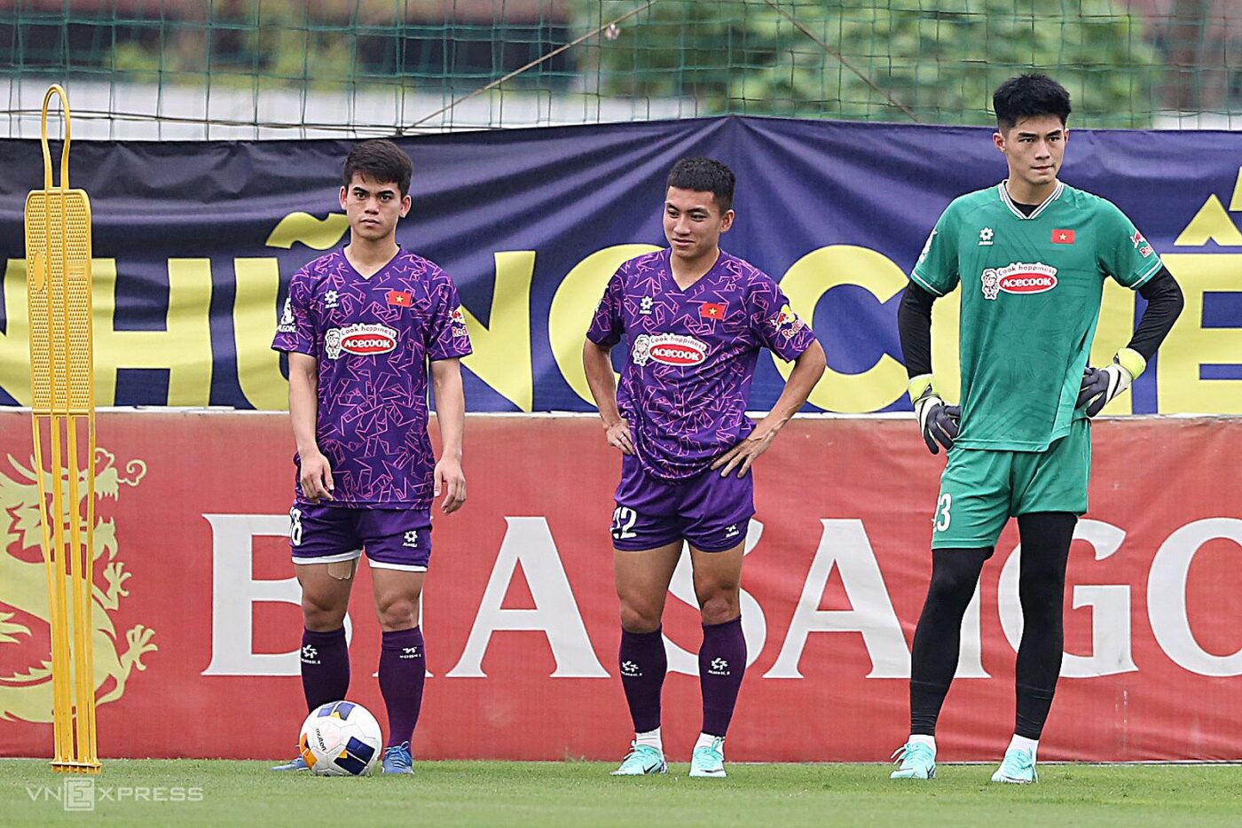 Thủ môn Trần Trung Kiên, cao nhất U23 Việt Nam
