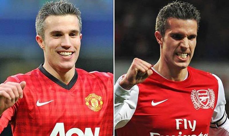 Van Persie thành công trong cả màu áo MU & Arsenal